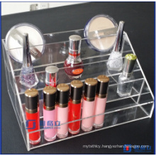 Wholesale Custom Black Acrylic Nail Polish Stand with Logo